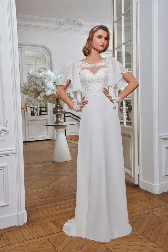 Collection Tomy Mariage - Robe Chantal - Tout pour la mariée à Evian - Robes de mariage, coiffure, maquillage, fleurs, onglerie