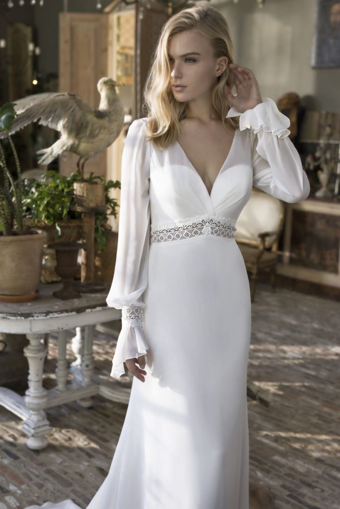 Collection Modeca - Robe Darcy - Tout pour la mariée à Evian - Robes de mariage, coiffure, maquillage, fleurs, onglerie
